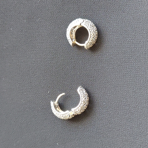 Original Judith Jack earrings! Sterling silver and marcasite. - Picture 4 of 6